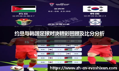 约旦与韩国足球对决精彩回顾及比分分析